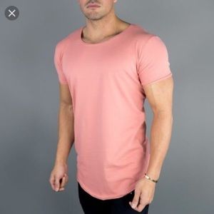 NWOT Alphalete Scoop Neck Tee in Clay